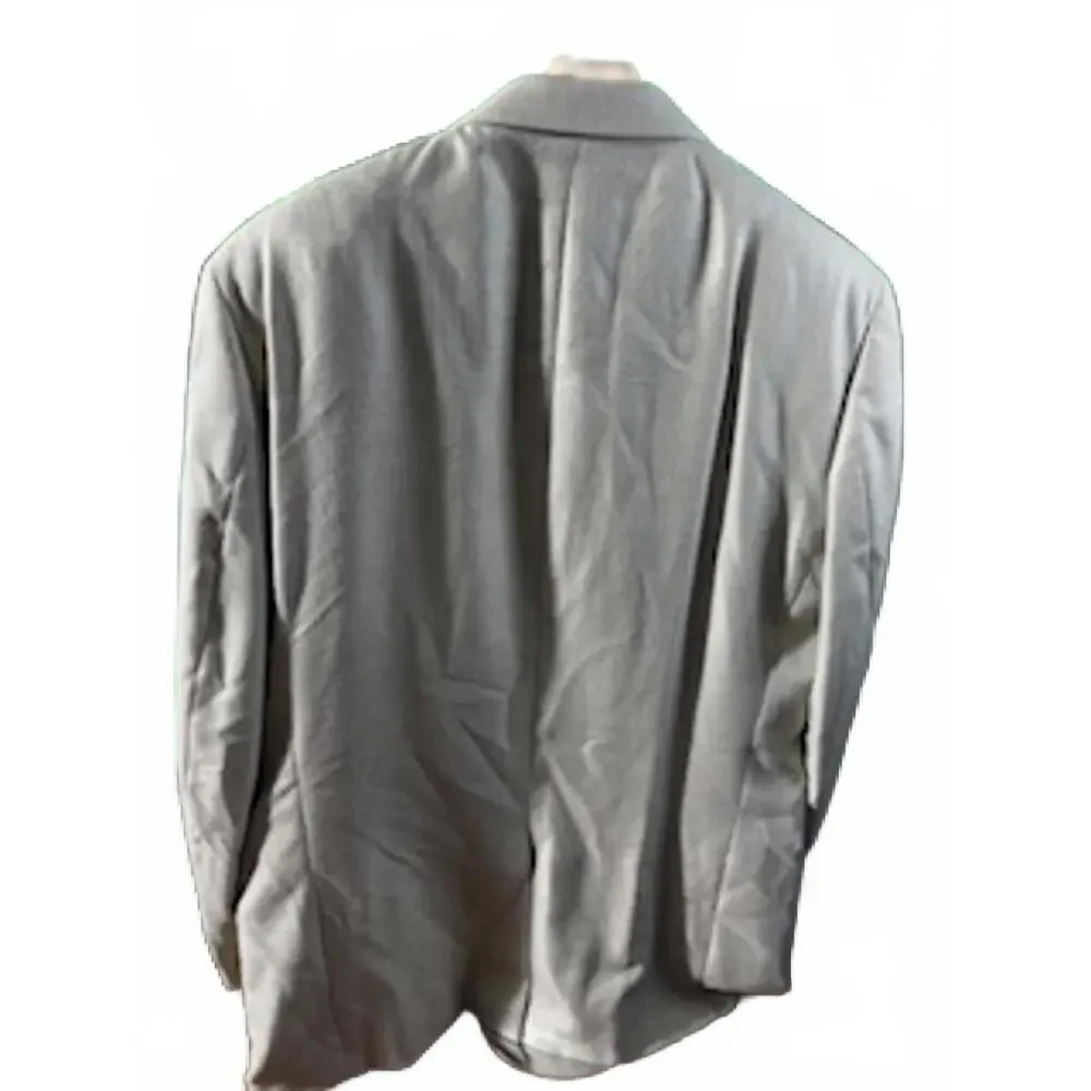 Classic Ralph Lauren Macys Men's Cream/Tan Blazer - Stylish‎ and Versatile 44L